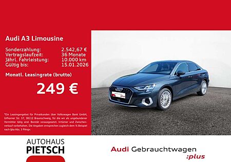 Audi A3 35 TFSI advanced SmartInter Sitzhzg