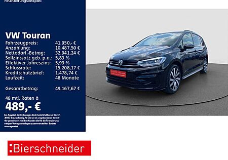 VW Touran Volkswagen 2.0 TDI DSG R-Line Black 7SITZE AHK STHZ