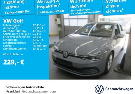 VW Golf Volkswagen VIII 1.0 TSI Lane Assist"Keyless Start"Digi