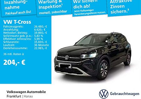 VW T-Cross Volkswagen 1.0 TSI Goal Rückfahrkamera Fahrassisten