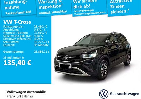 VW T-Cross Volkswagen 1.0 TSI Goal Rückfahrkamera Fahrassisten
