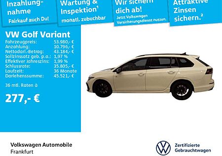 VW Golf Variant Volkswagen Golf VIII Variant 2.0 TSI DSG 4Motion R Navi IQ.