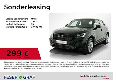 Audi Q2 40TFSI q. Leder/ACC Fahren+Parken/Opt-Schwarz