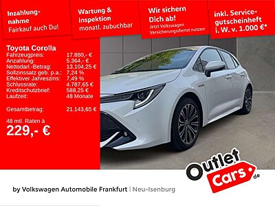 Toyota Corolla 1.8 Hybrid Club LED Heckleuchten Sitzhei