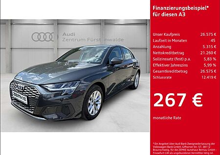 Audi A3 Sportback 35 TFSI S tronic AHK-abnehmbar Navi Digi