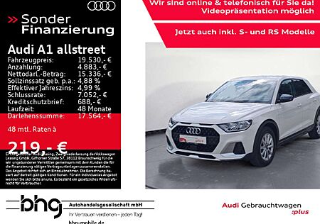Audi A1 25 TFSI Schaltg. Kamera