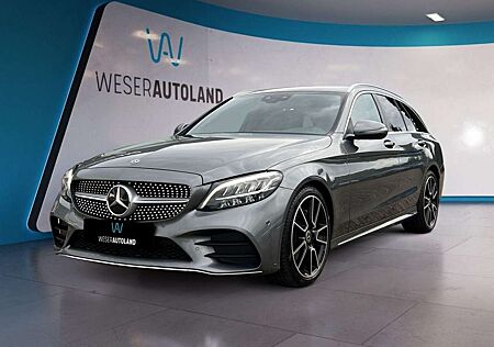 Mercedes-Benz C 220 d T AMG LINE LED AHK 1.HAND S-HEFT