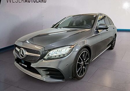 Mercedes-Benz C 220 d T AMG LINE LED AHK 1.HAND S-HEFT