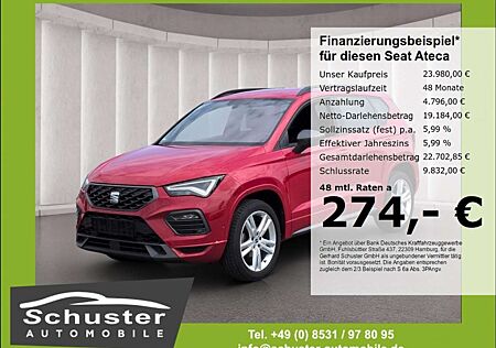 Seat Ateca FR 1.5TSI*LED Beats Navi R-Kam Alcantara