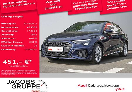 Audi A3 Sportback 45 TFSI e S line Pano, AHK, Matr