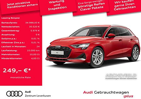 Audi A3 Sportback advanced AHK NAVI SHZ HUD LED