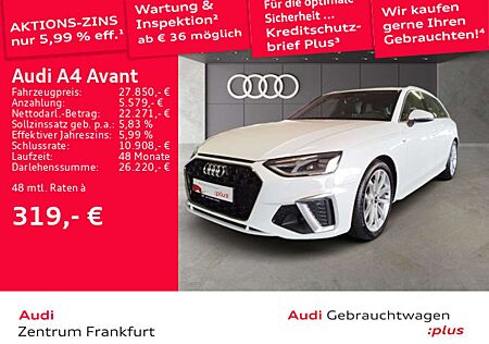 Audi A4 30 TDI S tronic S line LED B&O Leder Te