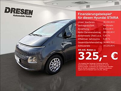 Hyundai STARIA Trend 2WD EU6d (MY23) 2.2 CRDi AT 77 PS) Navi Digi