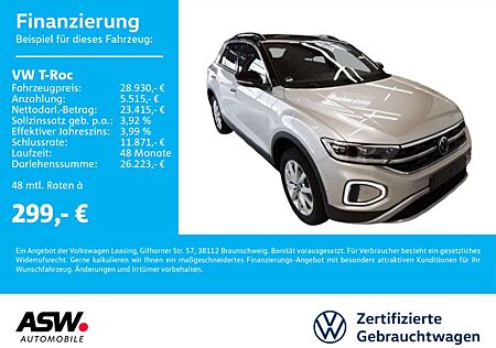 VW T-Roc Volkswagen Life Move 1,5 TSI DSG LED NAVI AHK VC SHZ