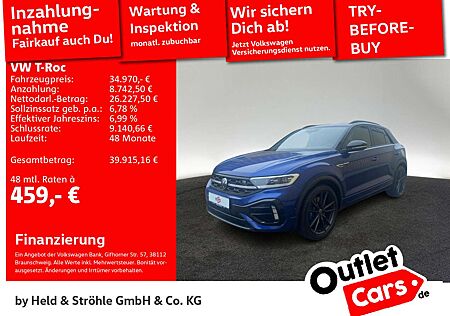 VW T-Roc Volkswagen R BLACK 2.0 TSI DSG 4M PANO AHK IQLED AKRA