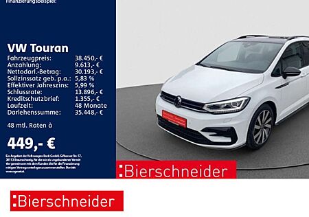 VW Touran Volkswagen 1.5 TSI DSG R-Line Black 7SITZE AHK PANO