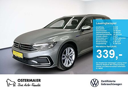 VW Passat Variant Volkswagen GTE 218PS DSG HYBRID NP.64T ACC.5J-G.AHK.STHZG.KAM
