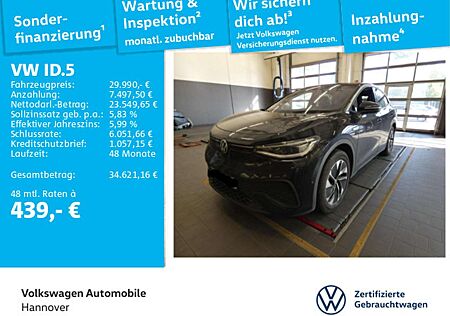 VW ID.5 Volkswagen Pro Performance Navi AHK Pano Kamera HUD WP
