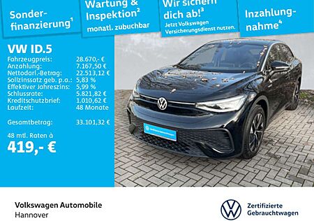 VW ID.5 Volkswagen Pro Performance Navi AHK Pano Kamera HUD WP
