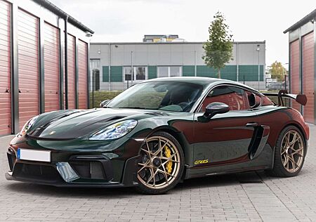 Porsche Cayman GT4 RS PTS/Brewster Green Weissach PPF