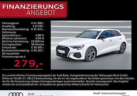 Audi S3 Sportback TFSI NAVI Optikpaket-Schwarz+ GRA