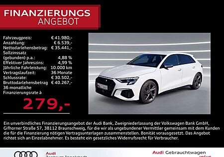 Audi S3 Sportback TFSI NAVI Optikpaket-Schwarz+ GRA