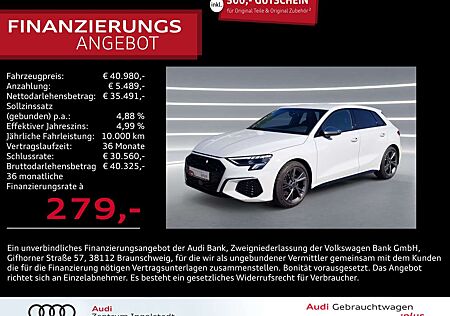 Audi S3 Sportback TFSI NAVI Optikpaket-Schwarz+ GRA