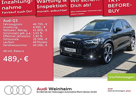 Audi Q3 S line 35 TFSI S tronic Navi MatrixLED