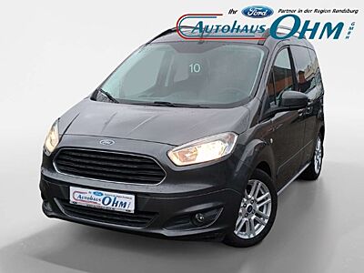 Ford Tourneo Courier Titanium-RFK-AHK-TEMPO-GJR-2 SCHIEBETÜR-NAVI-BC