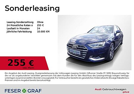 Audi A4 Avant 35 TFSI advanced Navi RüKa Sitzh.