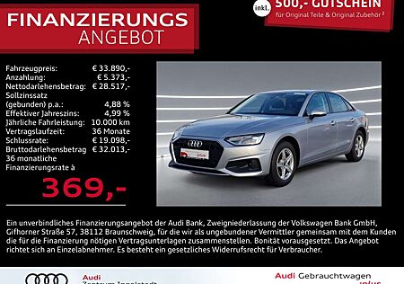 Audi A4 Limousine 35 TDI S tronic NAVI Kamera virtual