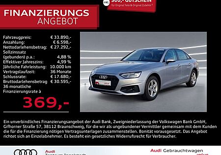Audi A4 Limousine 35 TDI S tronic NAVI Kamera virtual