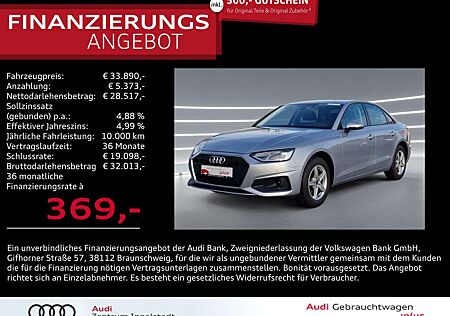 Audi A4 Limousine 35 TDI S tronic NAVI Kamera virtual