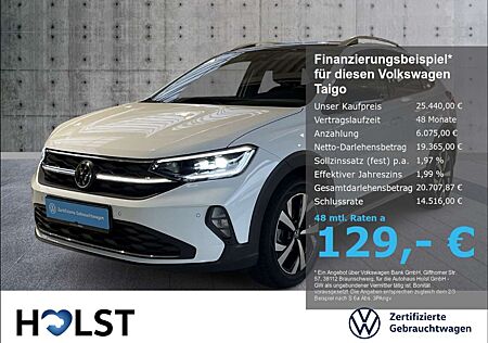 VW Taigo Volkswagen 1.0TSI Style DSG GJR ACC digitales Cockpit