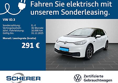 VW ID.3 Volkswagen Pro Performance, 58 kWh, DISCOVERPRO, SHZ,