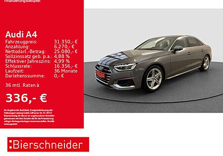 Audi A4 Lim 45 TFSI qu advanced AHK PANO MATRIX HuD