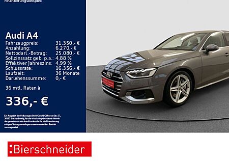 Audi A4 Lim 45 TFSI qu advanced AHK PANO MATRIX HuD