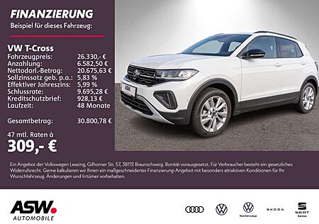 VW T-Cross Volkswagen Goal 1.0TSI DSG LED Navi ACC PDC SHZ AHK