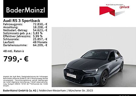 Audi RS3 quattro Matrix SONOS RS-Abgas HUD