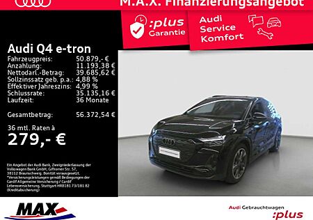 Audi Q4 e-tron 45 QUATT S LINE AHK+AR HUD+LED+NAVI+WP
