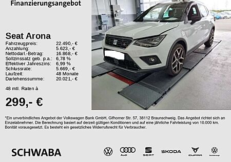 Seat Arona FR 1.5TSI DSG LED*NAV*ACC*SIDE*AHK*KAM*18"