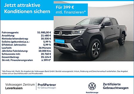 VW Amarok Volkswagen II DoKa Style 4Motion ACC KEYLESS LEDER
