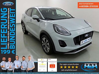 Ford Puma 1.0 M-Hybrid Aut Titanium FahrerAss+360°Kam