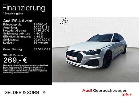 Audi RS4 quattro AHK*290km/h*Sportabgas*Pano