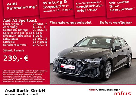 Audi A3 S line 35 TFSI S tr. SITZHZG PDC