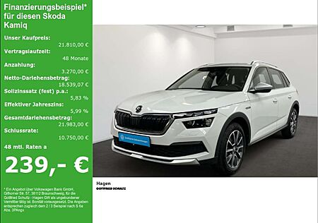 Skoda Kamiq 1.0 TSI DSG LED SHZ ACC DAB Scoutline