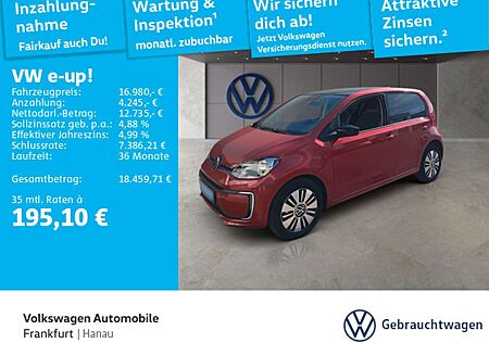 VW e-up! Volkswagen e-up! Style Plus Rückfahrkamera Sitzheizung DAB+