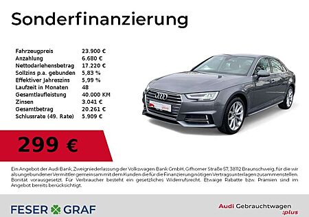 Audi A4 Limo S Line 40TFSI quattro LED/Navi/Standh