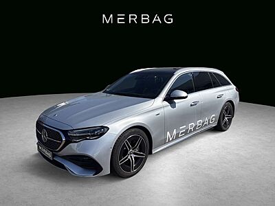 Mercedes-Benz E 300 e T-Modell mit EQ Hybrid Technologie Pano