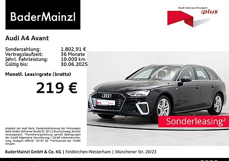 Audi A4 35 TFSI S tronic S line Navi Leder Kam.